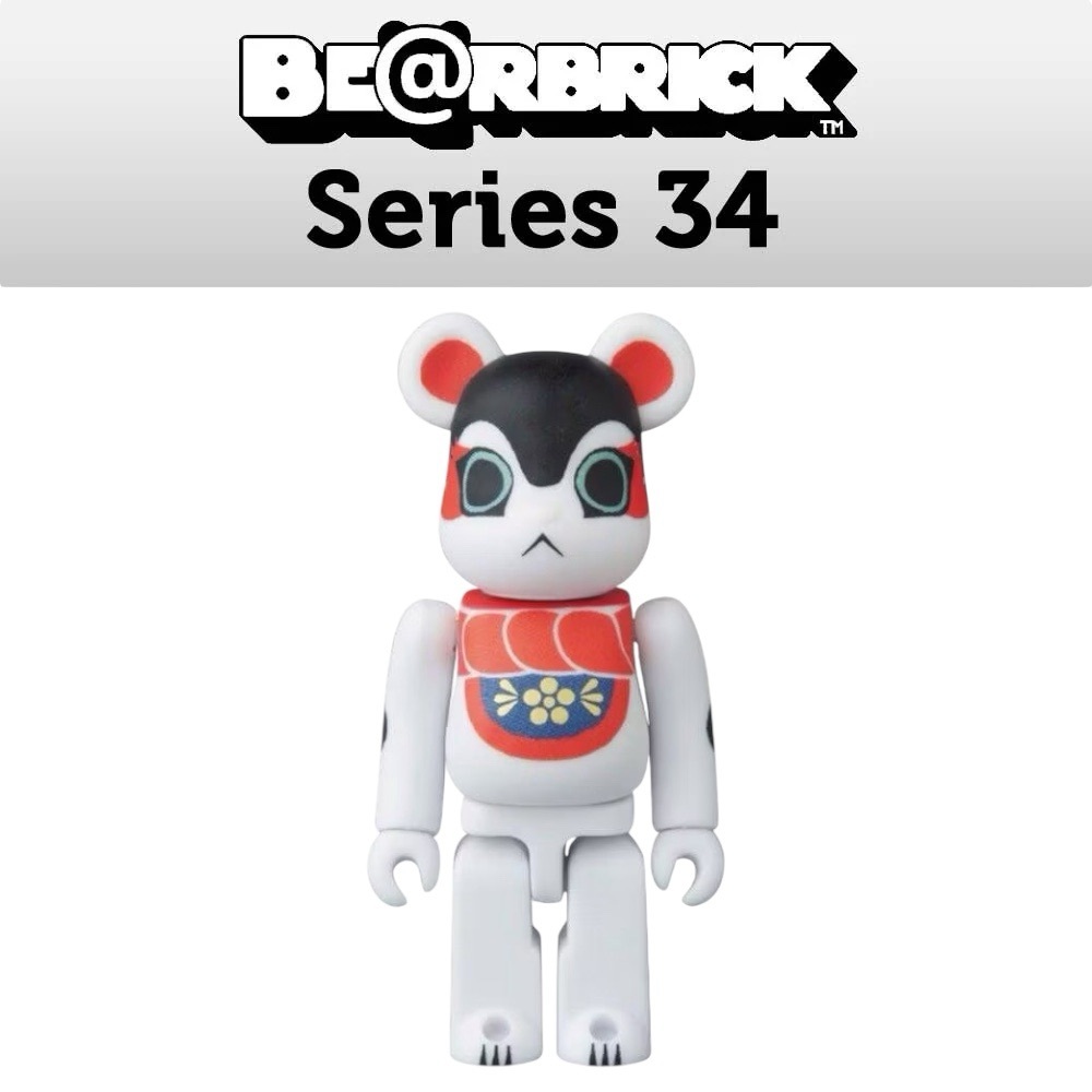 PRE-OWNED 100% BEARBRICK SERIES 34 - ARTIST - TERESA CHIBA